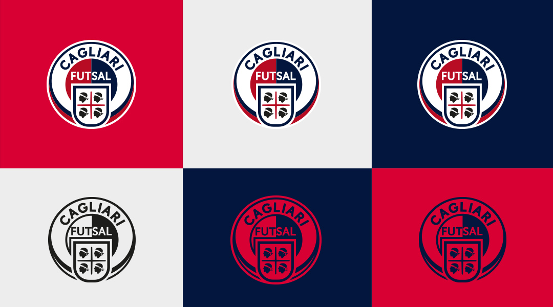 Cagliari Futsal logo branding