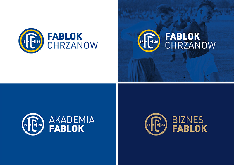 Fablok Chrzanów logo redesign