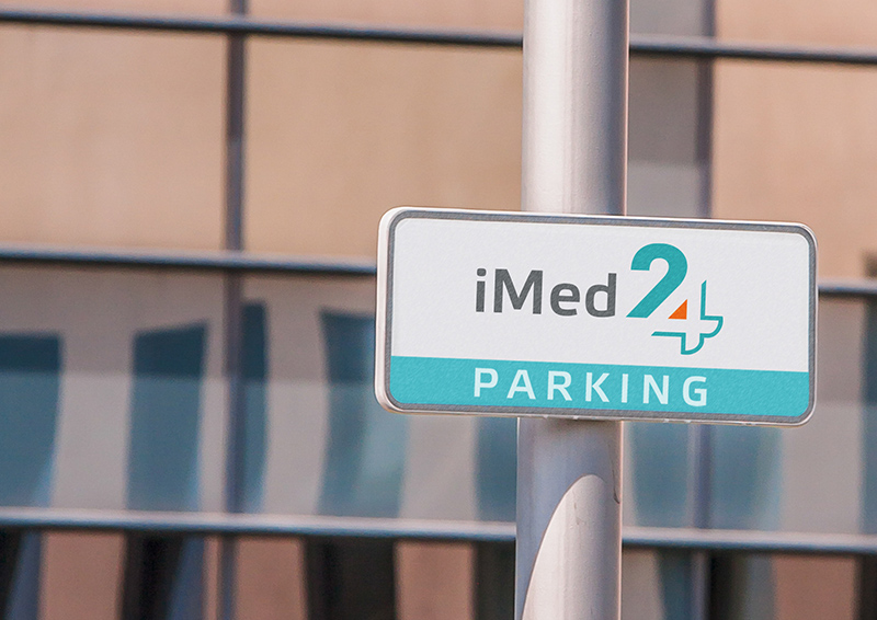 iMED24 logo branding