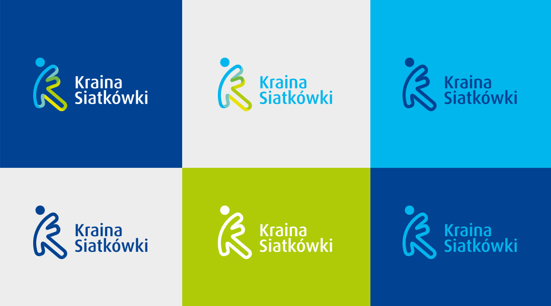 Kraina Siatkówki logo branding