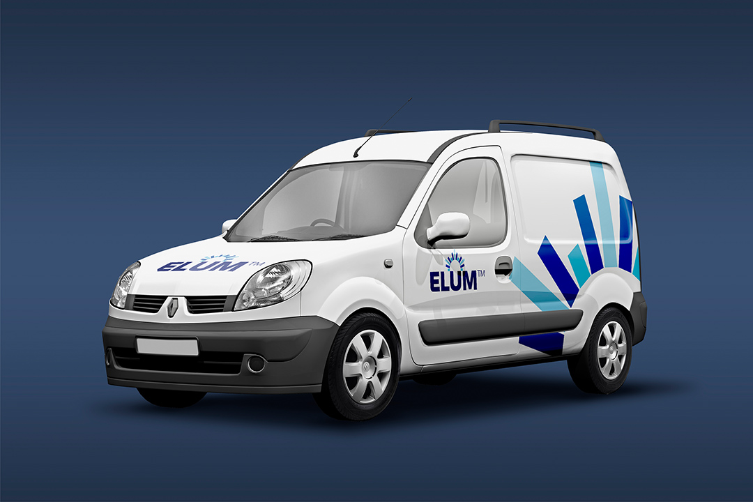 Elum24 logo branding