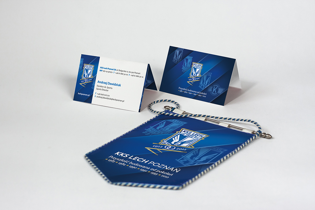 Lech Poznan logo 90-yeras anniversary