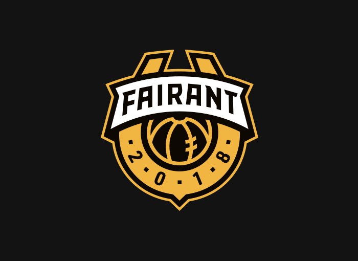 SF Fairant Kraków logo design sport crest