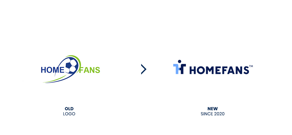 Homefans logo design