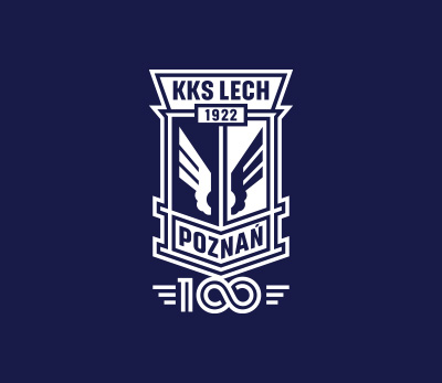 Herb 100-lecia KKS Lech Poznań