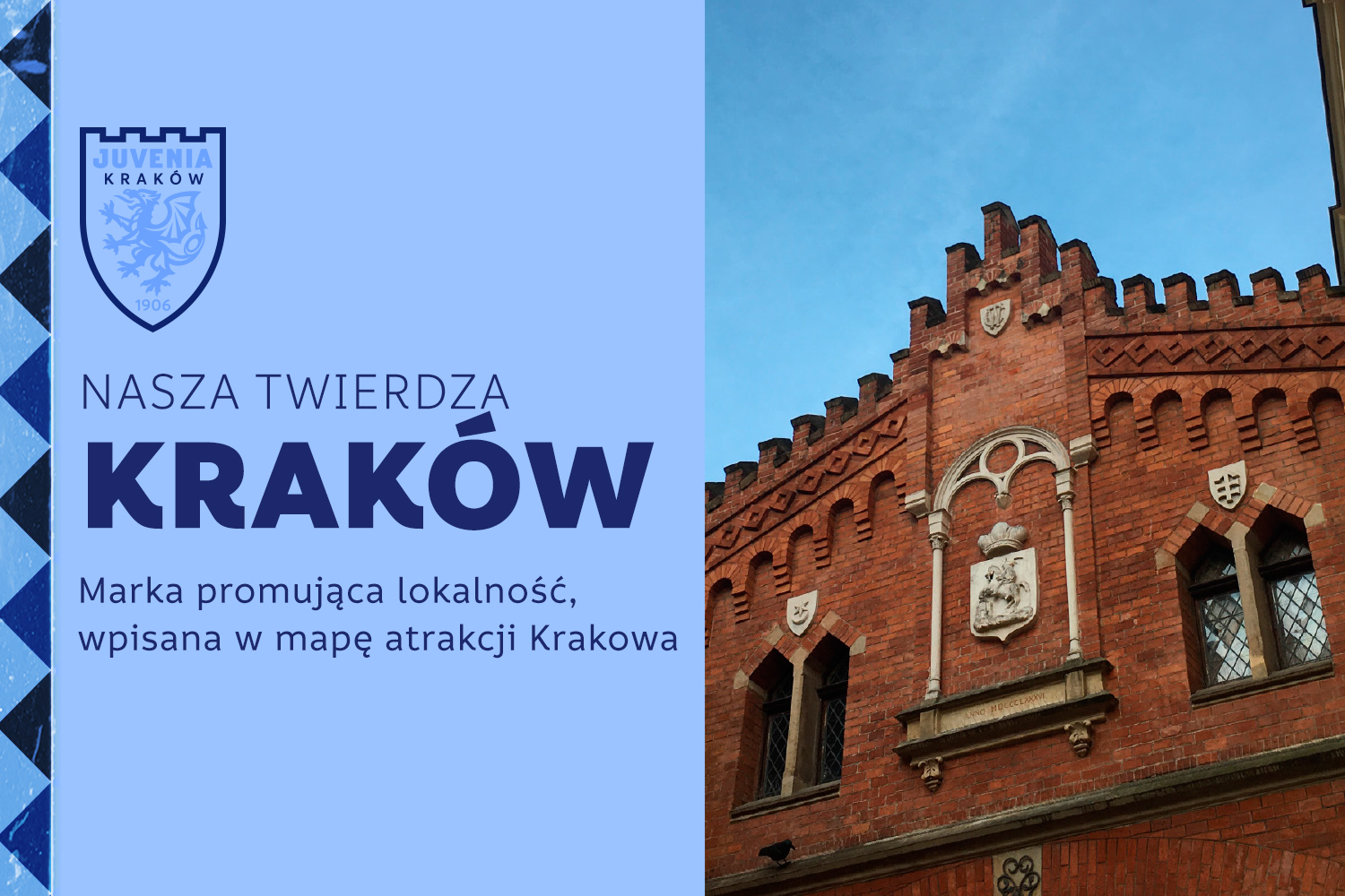 Juvenia Kraków rebranding Kuba Malicki