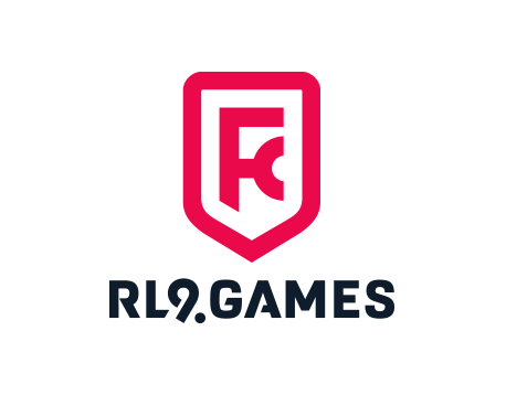 RL9.Games logo design by Kuba Malicki