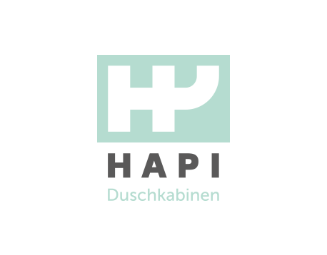 Hapi Duschkabinen logo design by Kuba Malicki