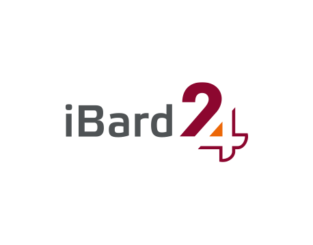 iBard24 logo design by Kuba Malicki