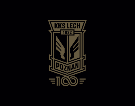 Lech Poznan anniversary logo design by Kuba Malicki