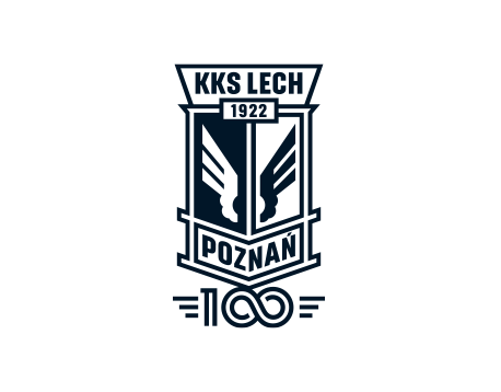 Lech Poznań jubileuszowe logo design by Kuba Malicki