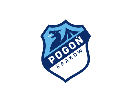Pogoń Kraków logo design by Kuba Malicki