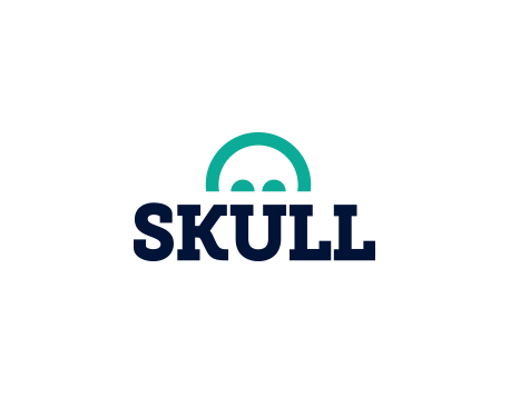 Skull logo design by Kuba Malicki