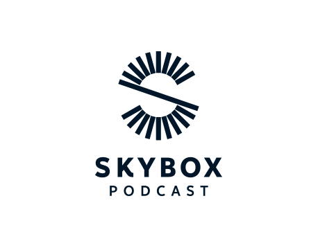 Skybox Podcast logo design by Kuba Malicki