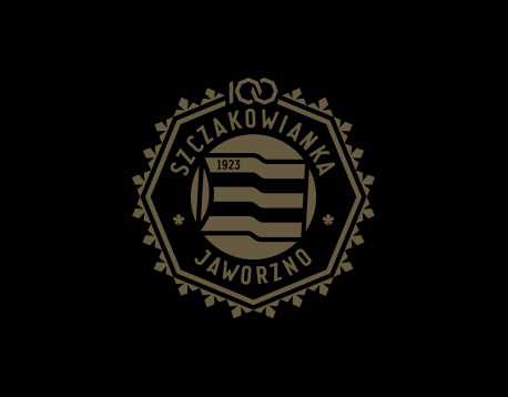 Szczakowianka Jaworzno 100 years anniversary logo design by Kuba Malicki