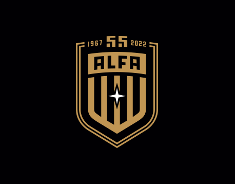 Alfa Siedliska anniversary logo design by Kuba Malicki