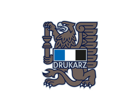 Drukarz Warszawa logo concept