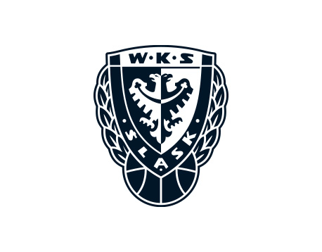 Śląsk Wrocław basket logo design by Kuba Malicki