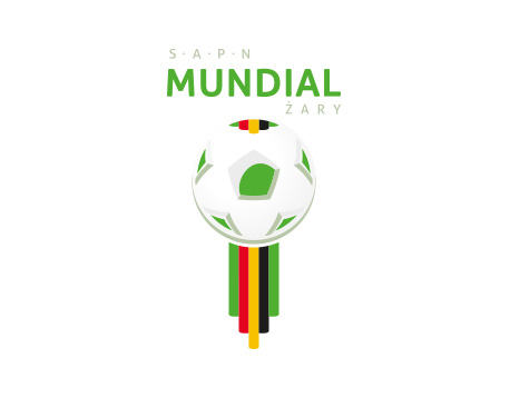 Mundial Żary logo design by Kuba Malicki