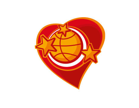 Wroclove Basketball logo design by Kuba Malicki