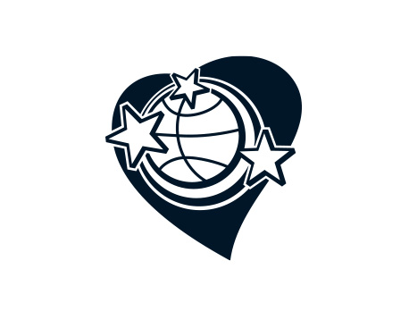 Wroclove Basketball logo design by Kuba Malicki