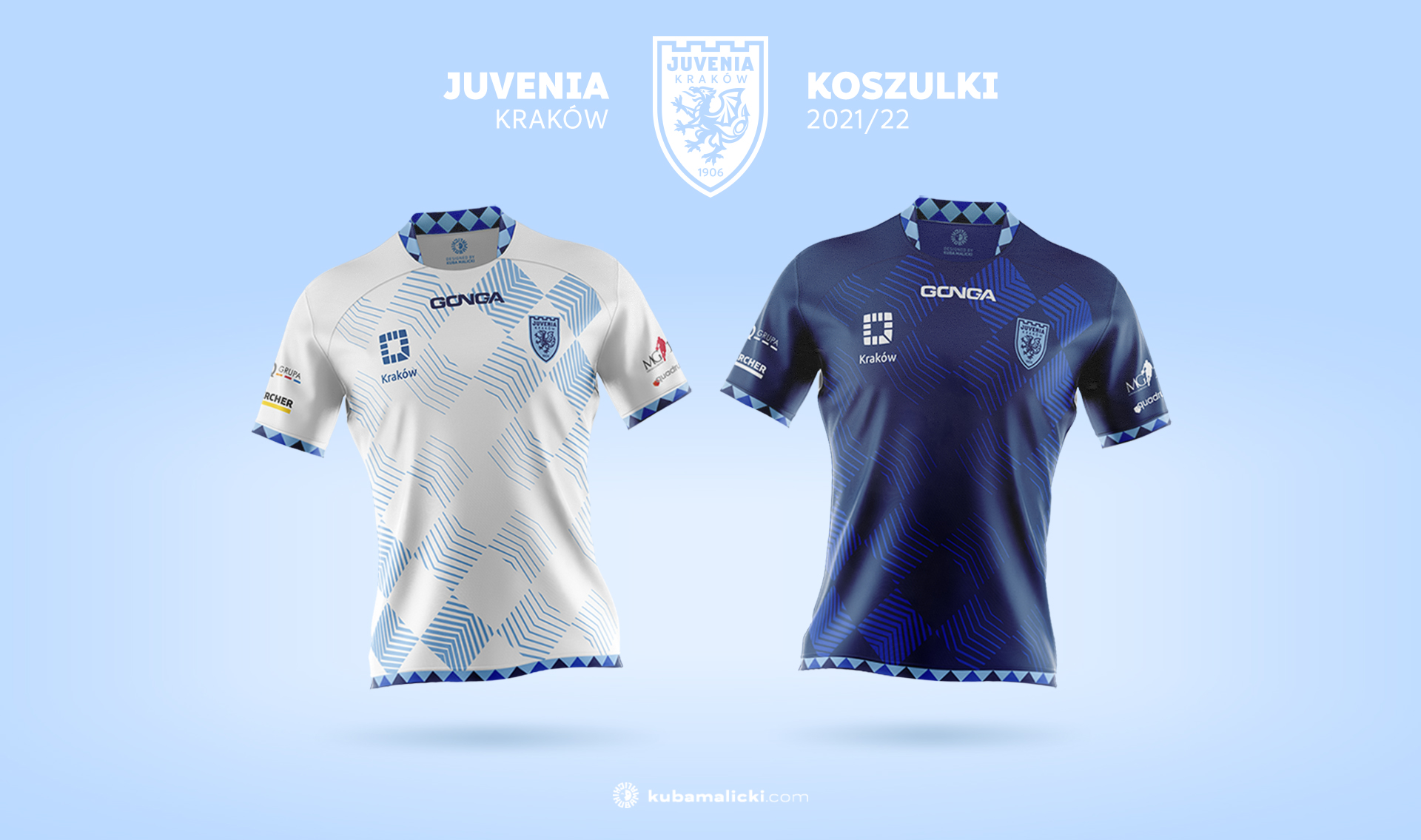 Juvenia Kraków kit design Kuba Malicki