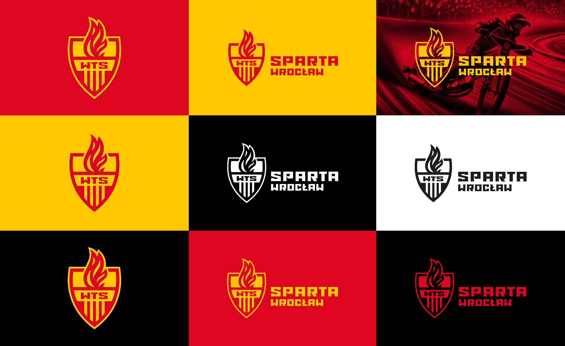 WTS Sparta Wrocław rebranding design Kuba Malicki