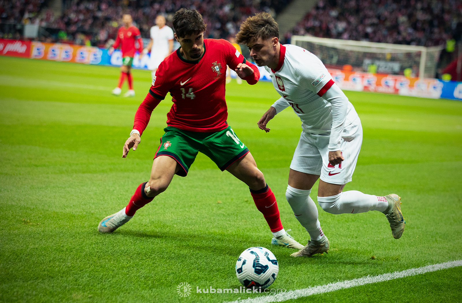 Polska - Portugalia 2024, Stadion PGE Narodowy, Warszawa / foto: Jakub Malici