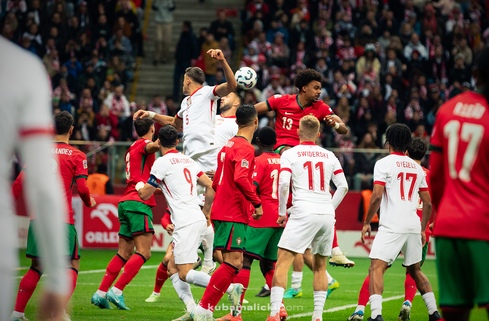 Polska - Portugalia 2024, Stadion PGE Narodowy, Warszawa / foto: Jakub Malici