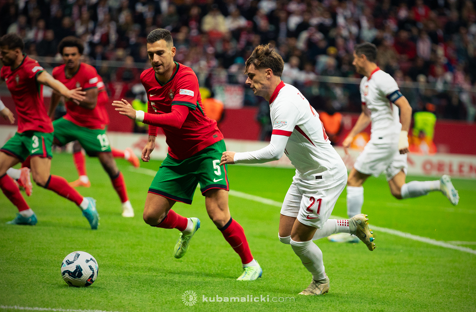 Polska - Portugalia 2024, Stadion PGE Narodowy, Warszawa / foto: Jakub Malici