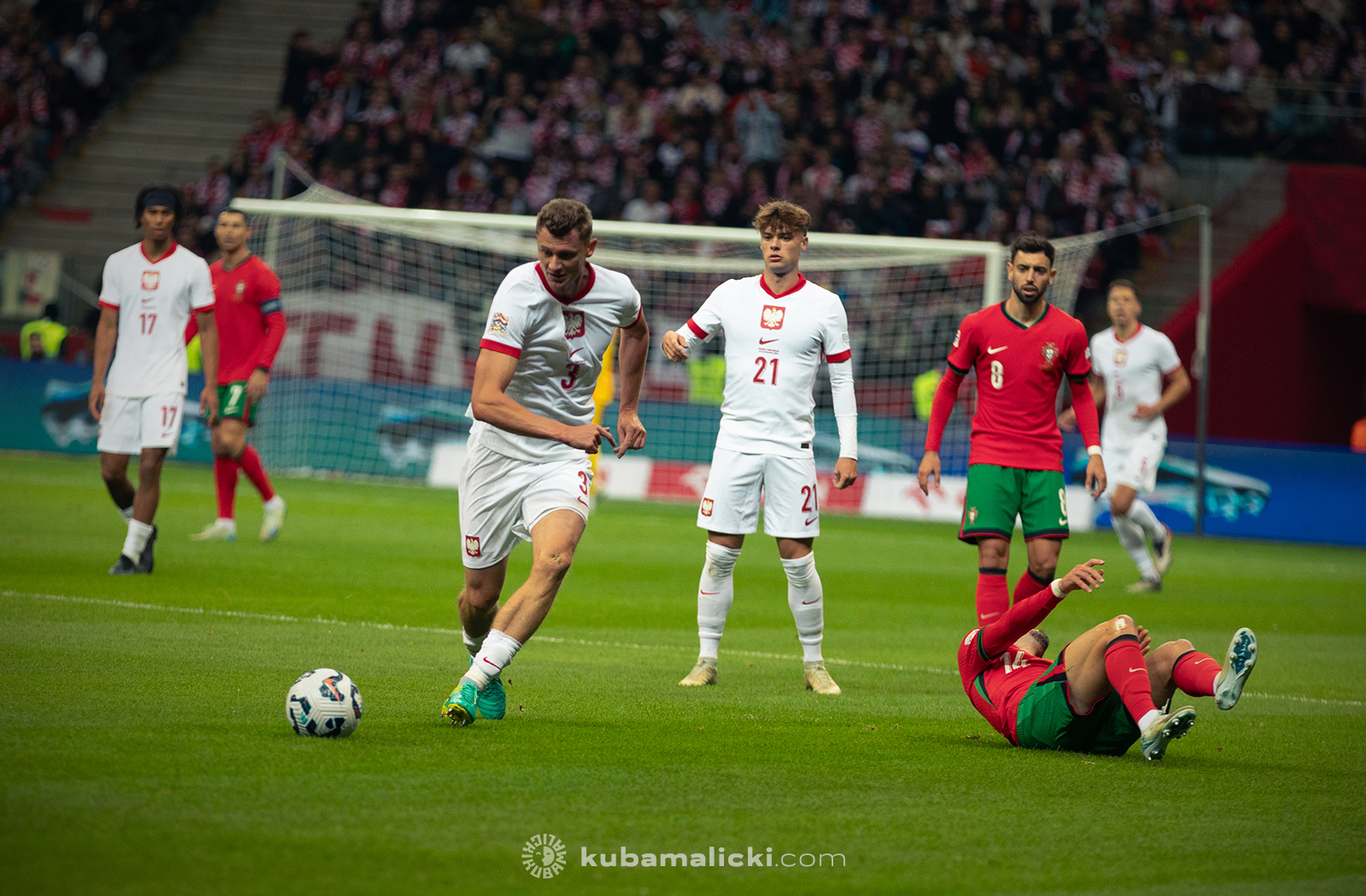 Polska - Portugalia 2024, Stadion PGE Narodowy, Warszawa / foto: Jakub Malici