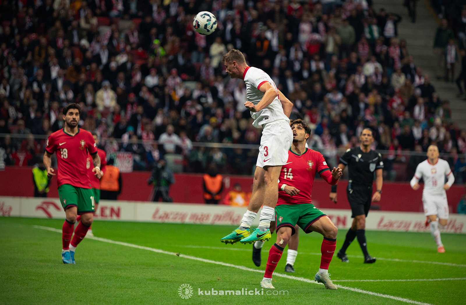 Polska - Portugalia 2024, Stadion PGE Narodowy, Warszawa / foto: Jakub Malici