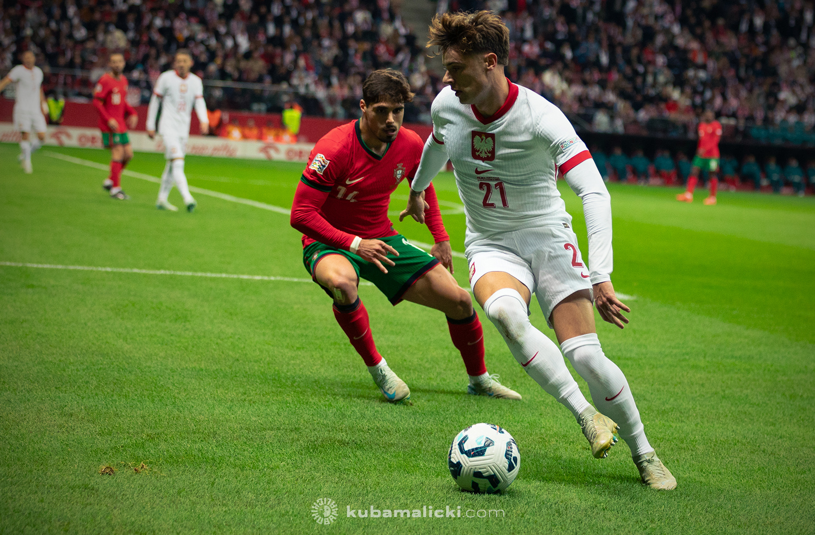 Polska - Portugalia 2024, Stadion PGE Narodowy, Warszawa / foto: Jakub Malici