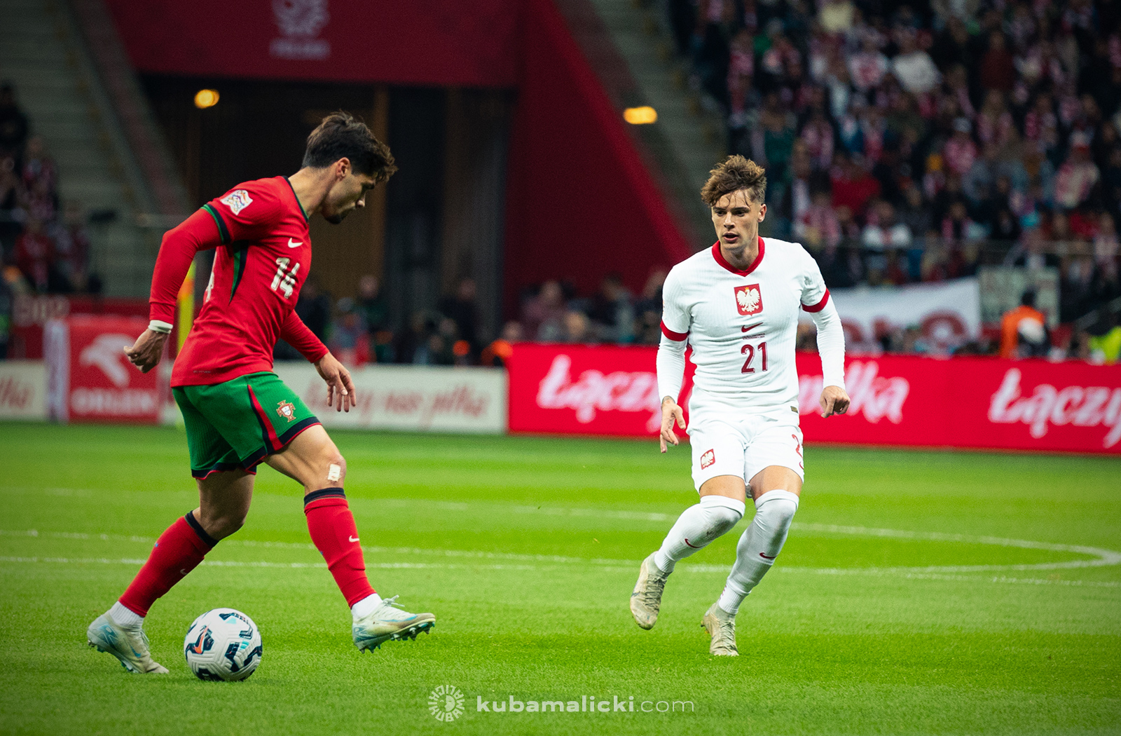 Polska - Portugalia 2024, Stadion PGE Narodowy, Warszawa / foto: Jakub Malici