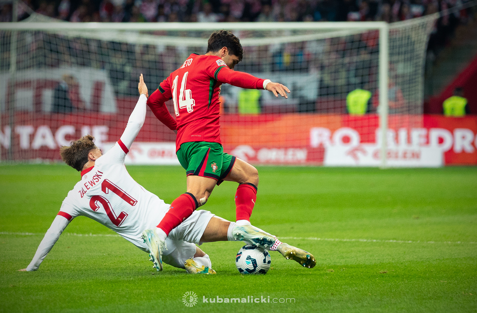 Polska - Portugalia 2024, Stadion PGE Narodowy, Warszawa / foto: Jakub Malici