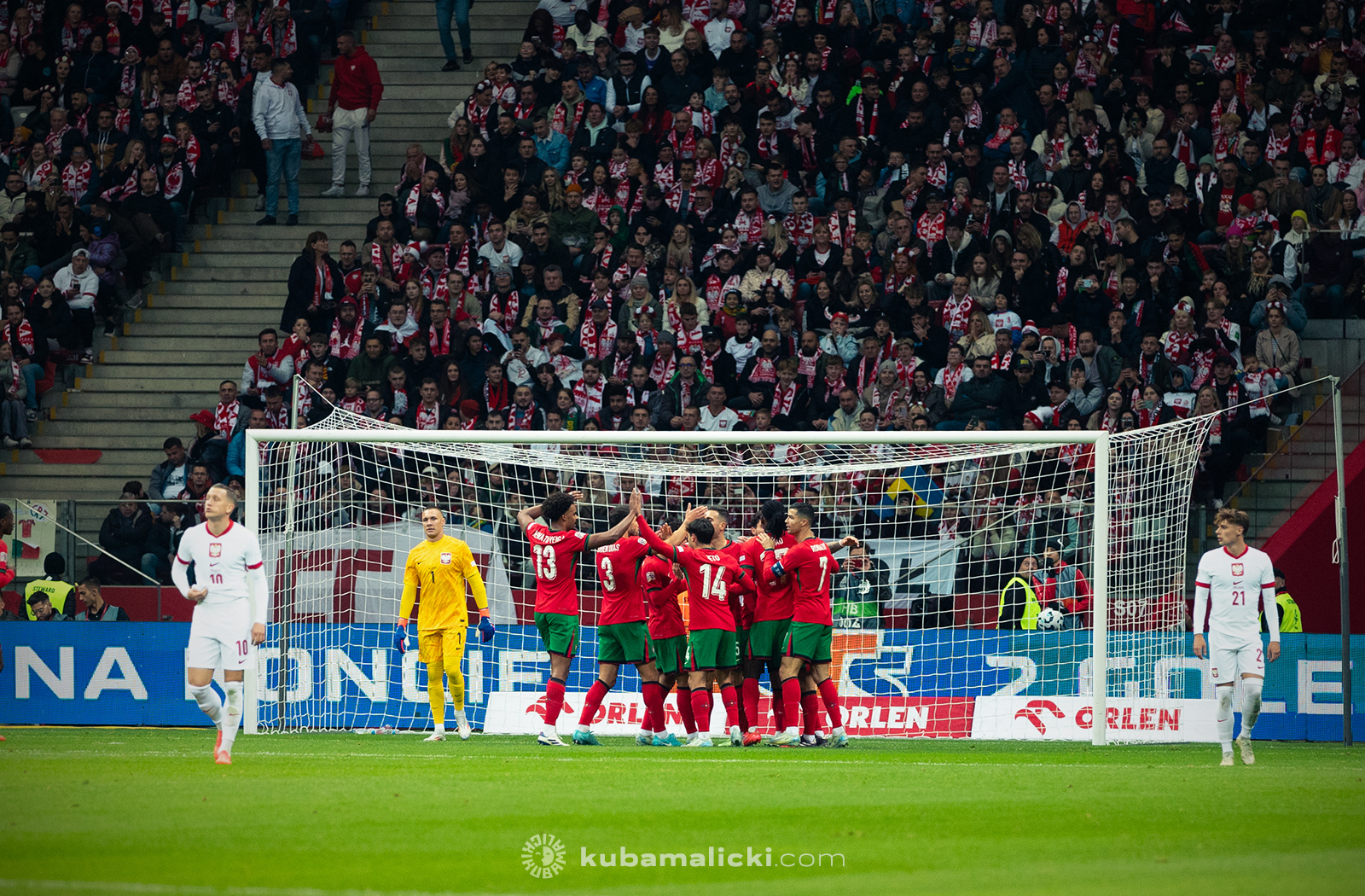 Polska - Portugalia 2024, Stadion PGE Narodowy, Warszawa / foto: Jakub Malici