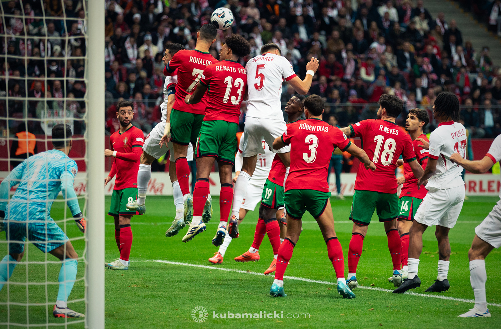 Polska - Portugalia 2024, Stadion PGE Narodowy, Warszawa / foto: Jakub Malici