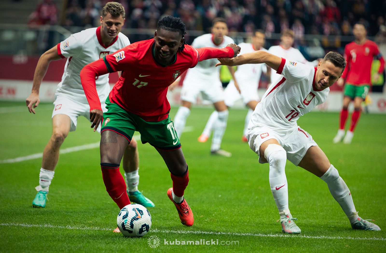 Polska - Portugalia 2024, Stadion PGE Narodowy, Warszawa / foto: Jakub Malici