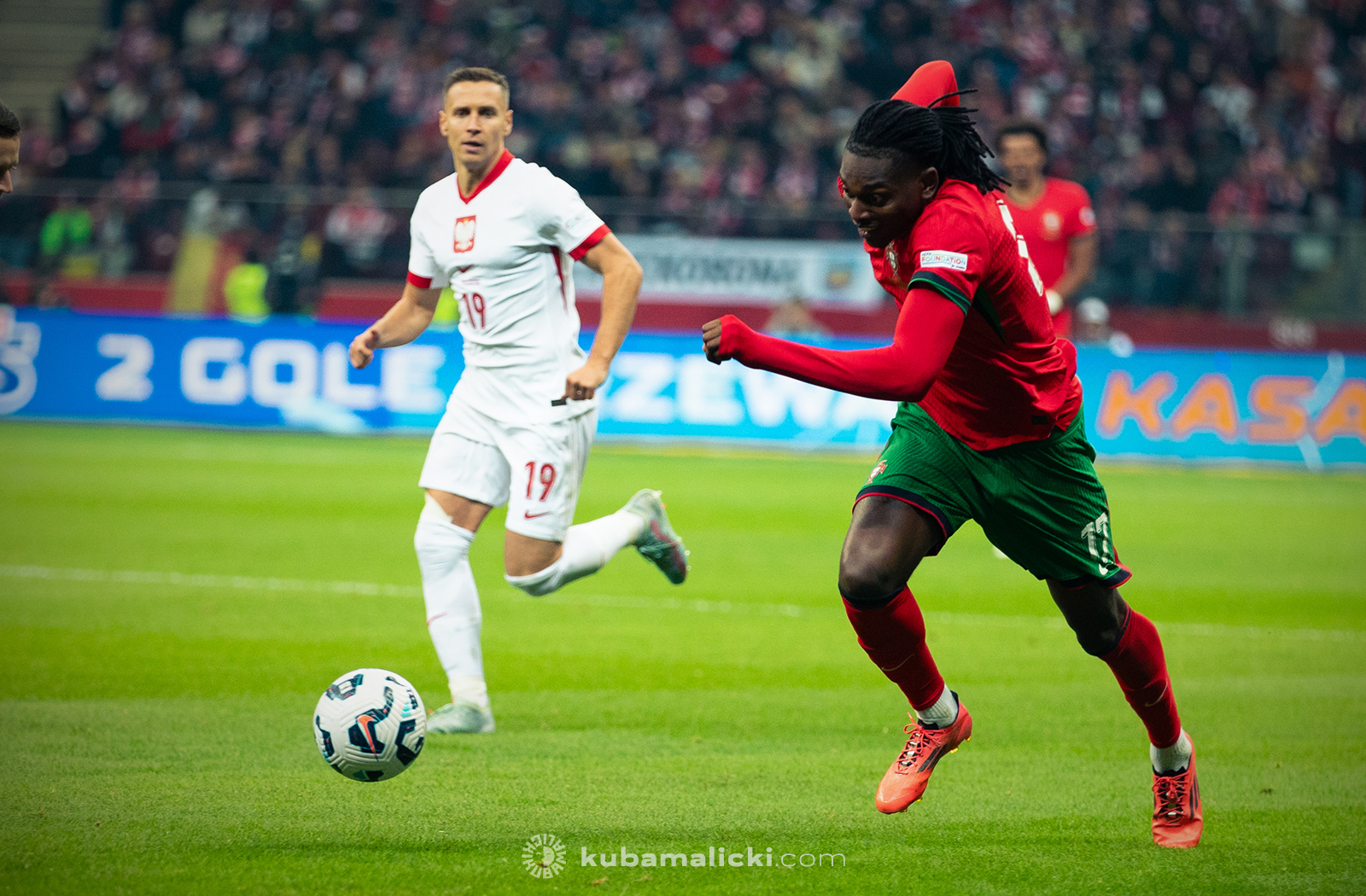 Polska - Portugalia 2024, Stadion PGE Narodowy, Warszawa / foto: Jakub Malici