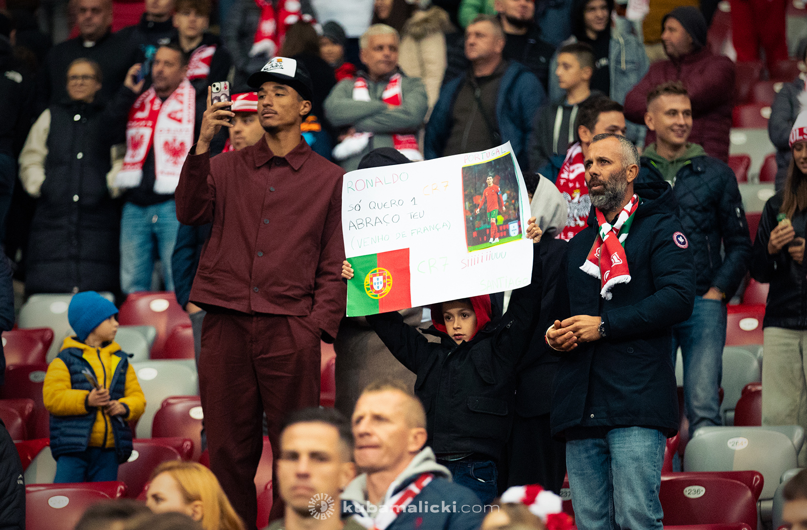 Polska - Portugalia 2024, Stadion PGE Narodowy, Warszawa / foto: Jakub Malici