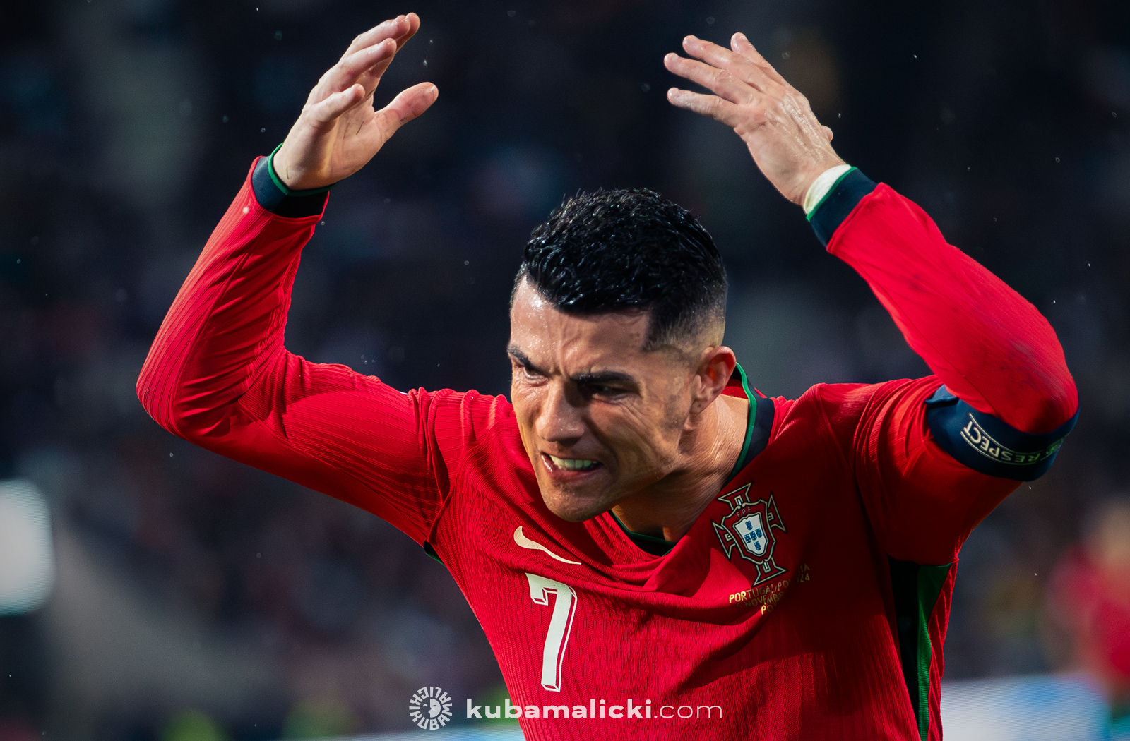 Portugal - Poland, Cristiano Ronaldo photo by Kuba Malicki