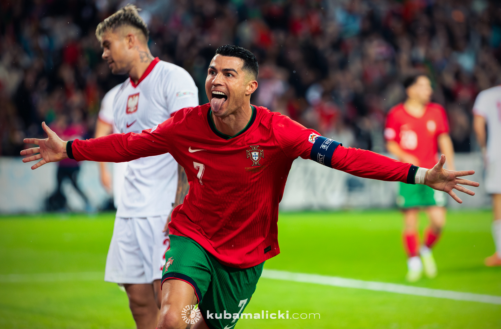 Portugal - Poland, Cristiano Ronaldo photo by Kuba Malicki