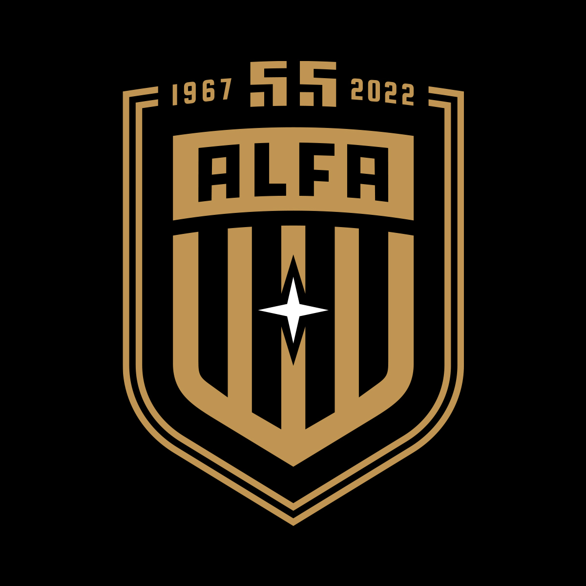 Alfa Siedliska logo 55-lecie
