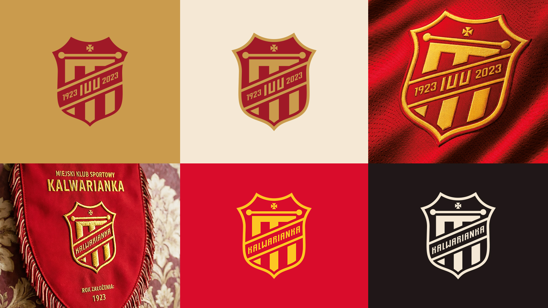 Herb jubileuszowy MKS Kalwarianka