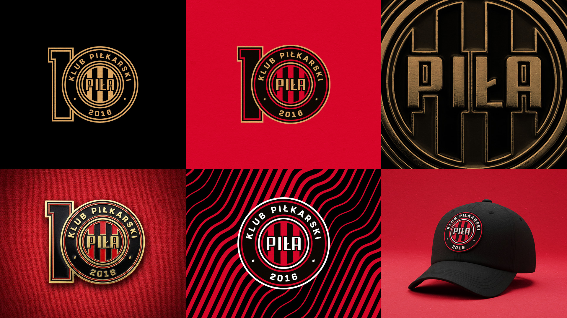 Rebranding KP Piła / anniversary branding