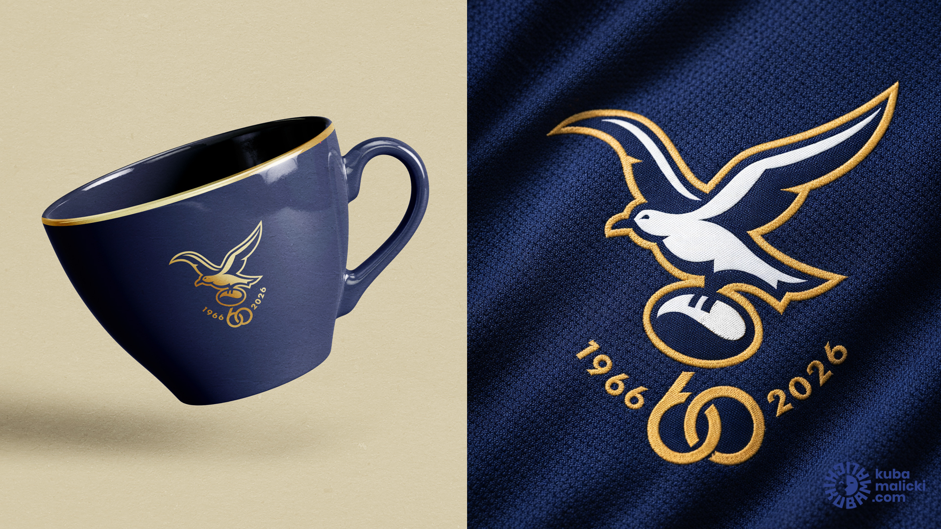 Logo jubileuszowe Ogniwa Sopot