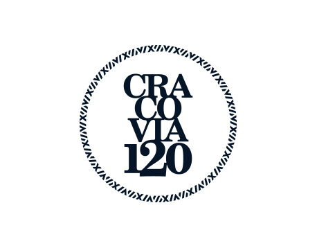 Cracovia 120-years anniversary logo