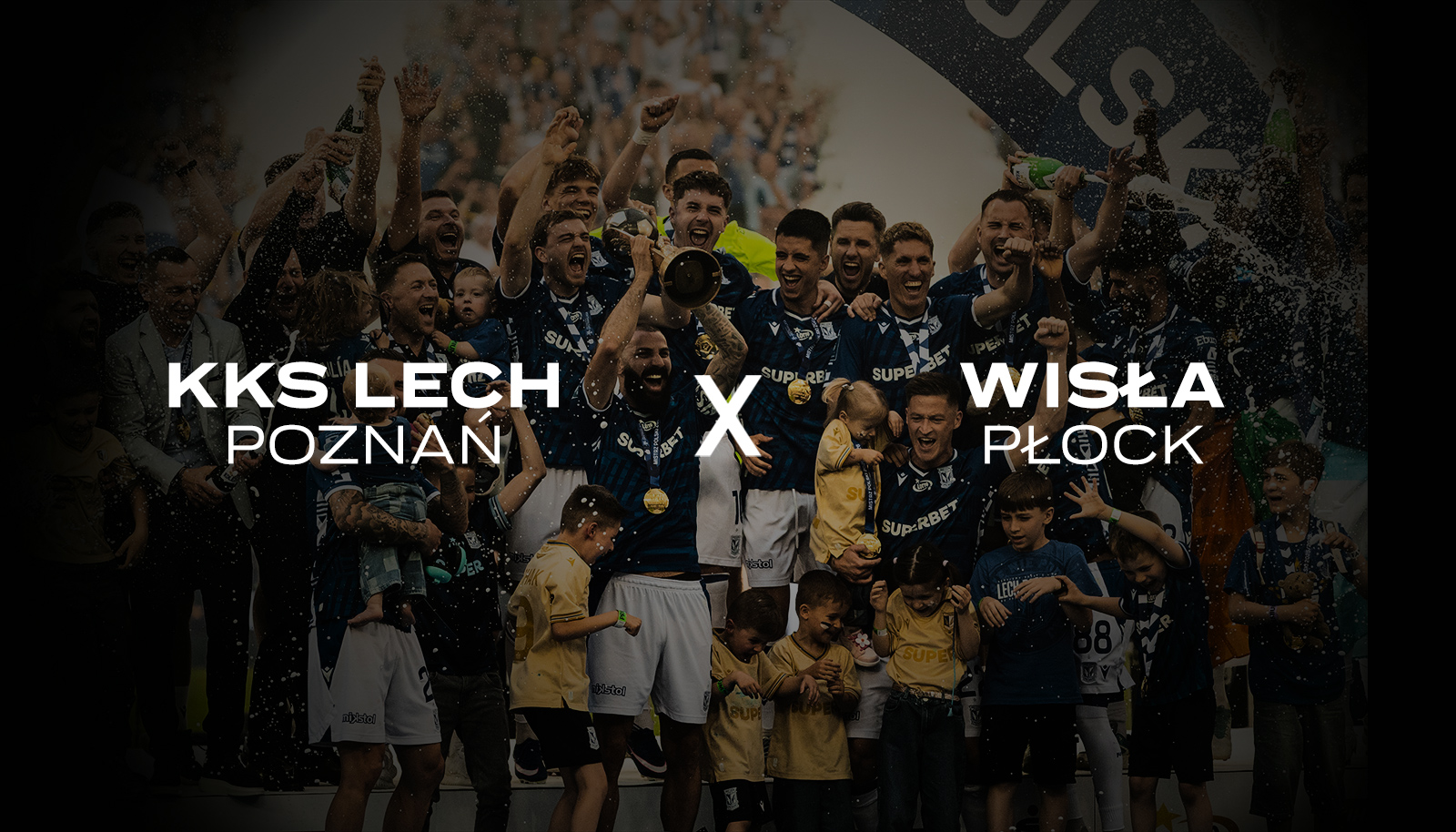 Galera z meczu Lech Poznań - Wisłą Płock