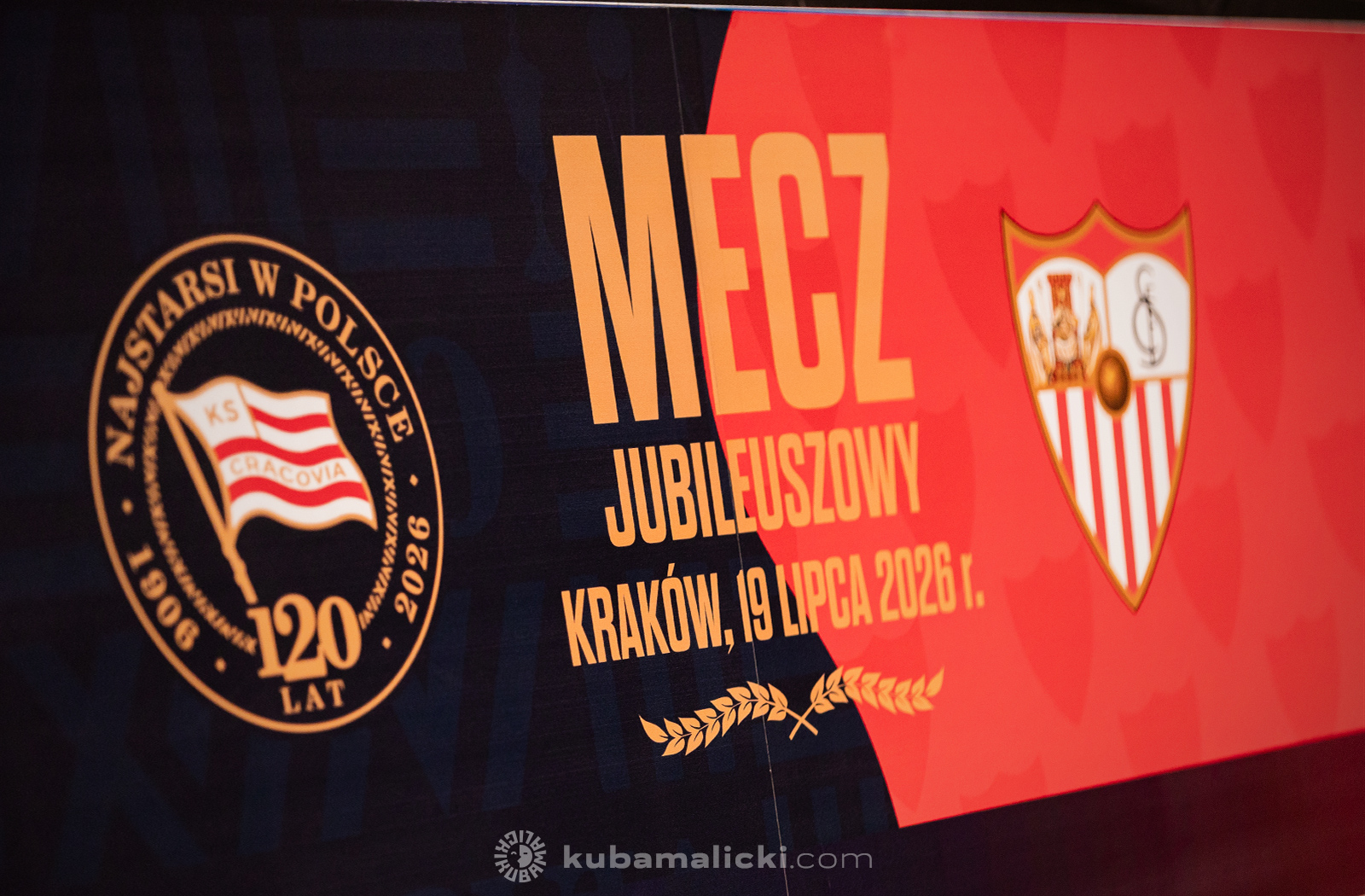 Cracovia - Sevilla FC na 120-lecie