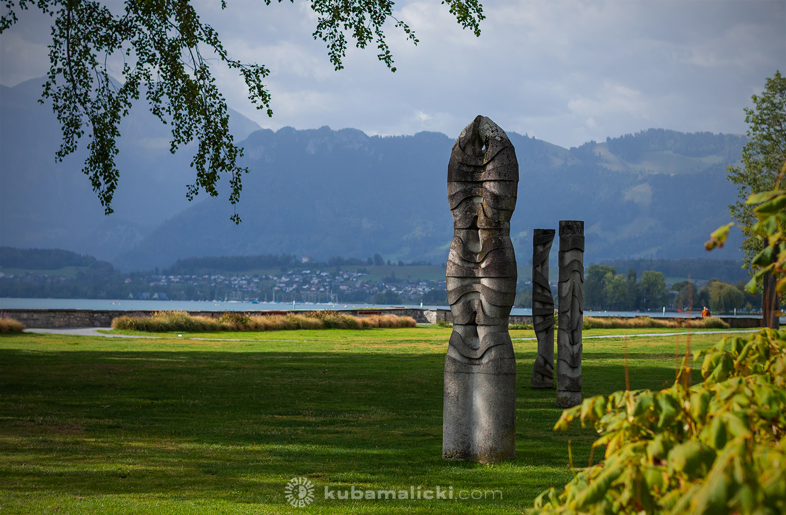 Thunersee widok na Jezioro Thun